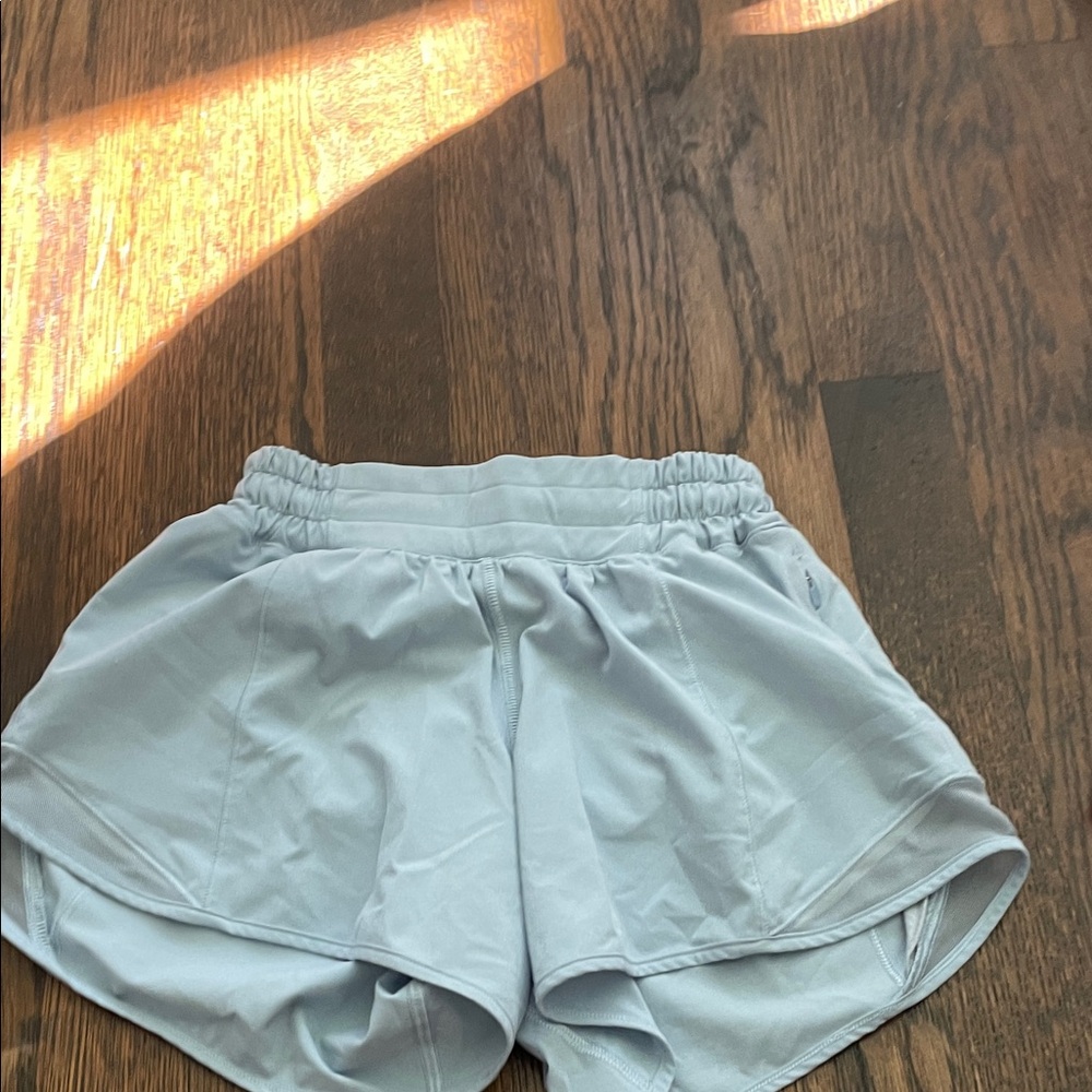 Lululemon Athletica Women's Athletic Shorts in Light Blue